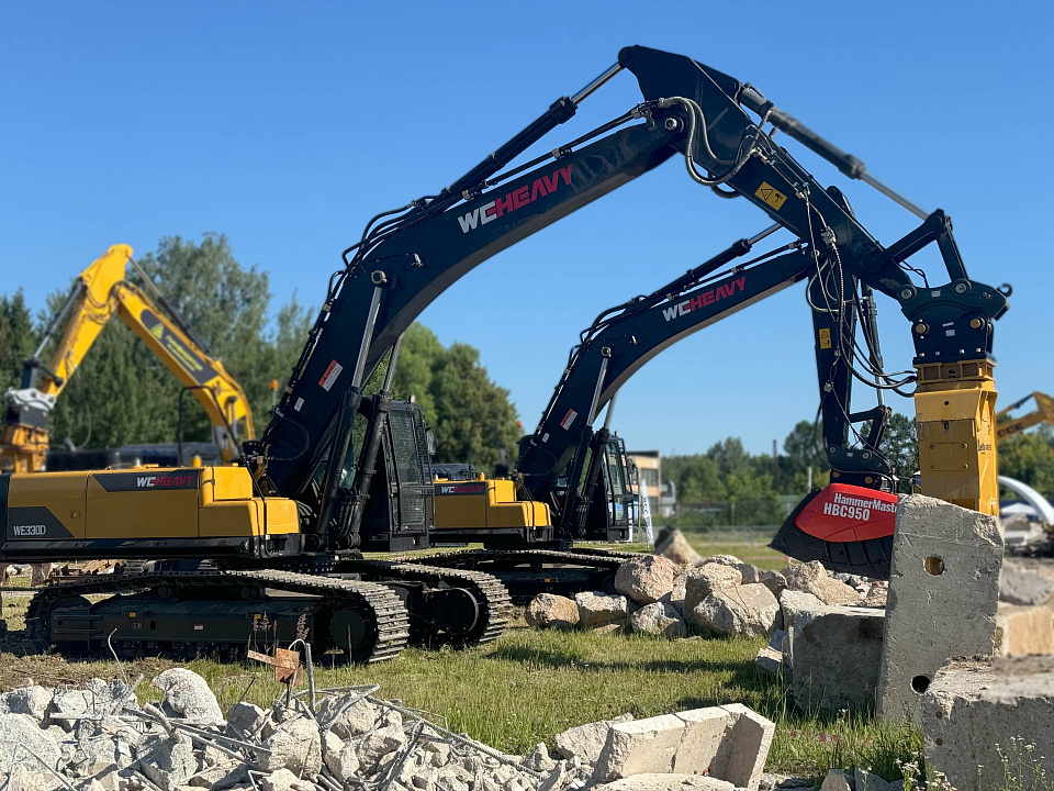 WEHEAVY Гусеничный экскаватор WE330D