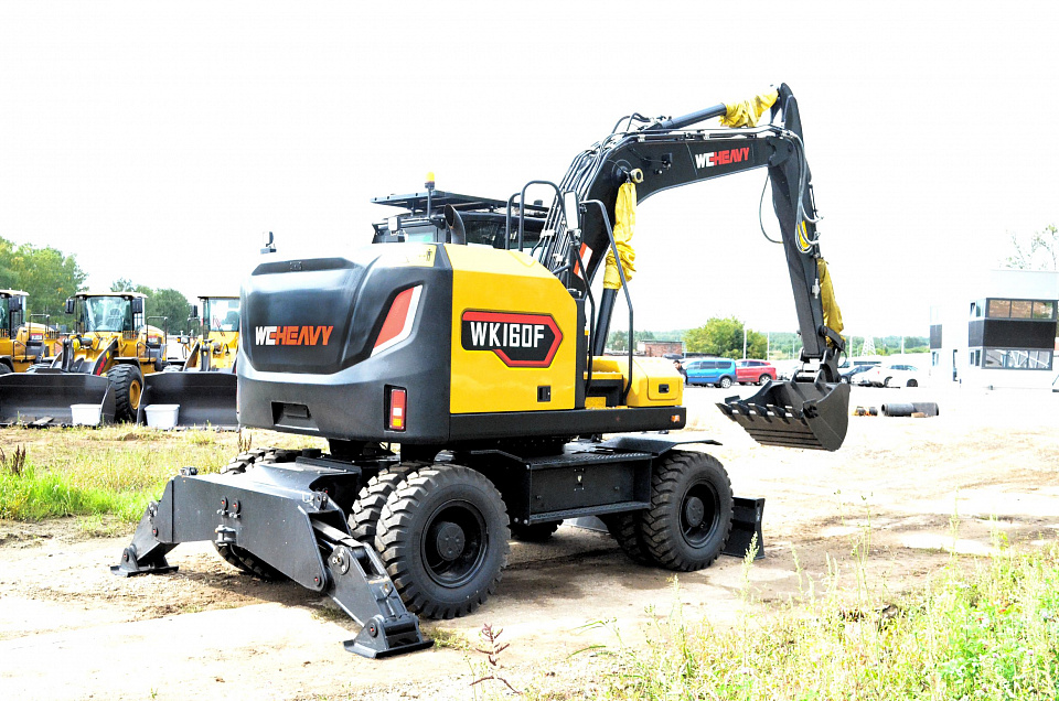 WEHEAVY Колёсный экскаватор FK160F